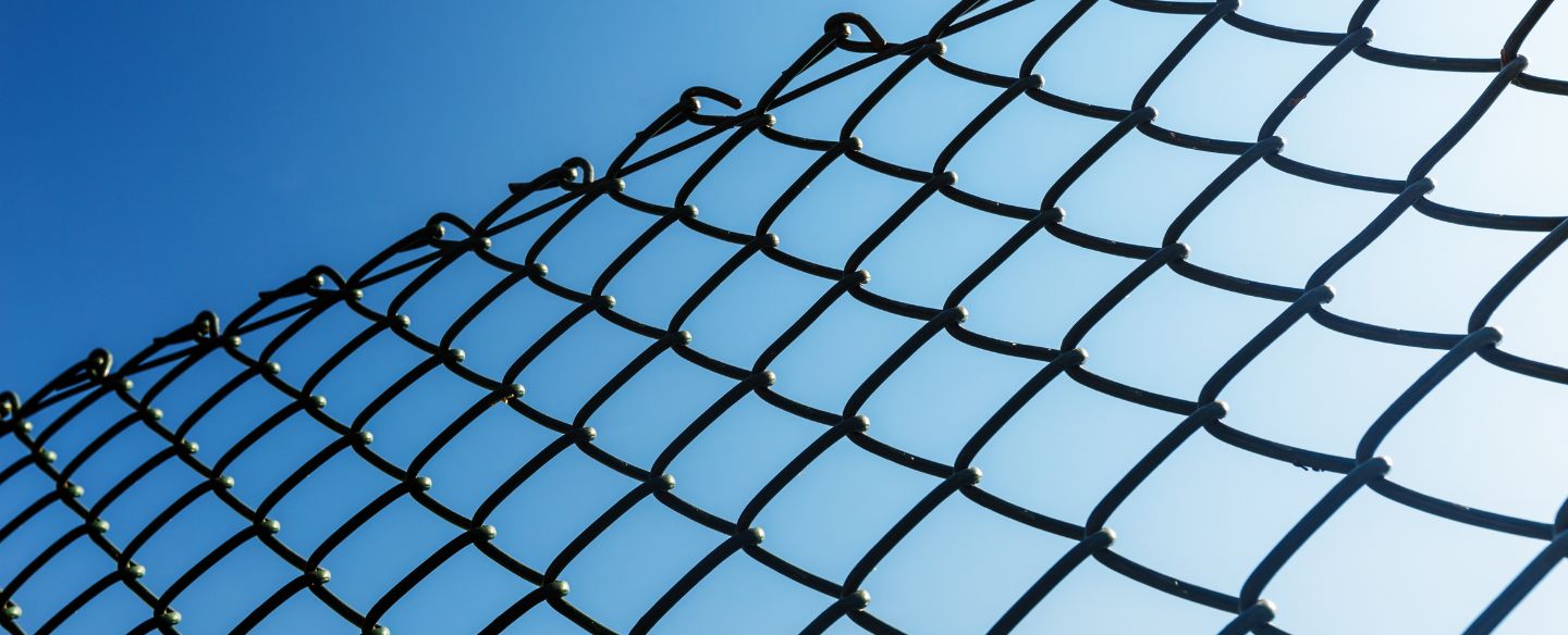 outdoor chain link fence flossmoor il