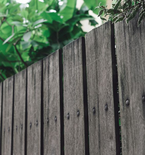 wooden fence below a tree 2 flossmoor il